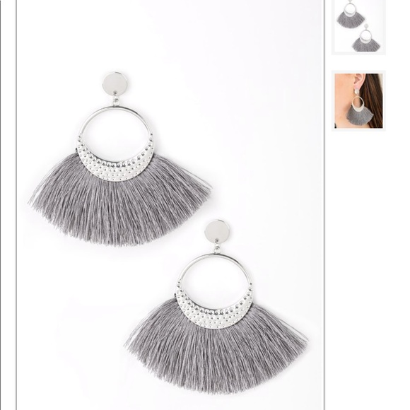 Bundle of new tassel fashion stud earrings - Picture 3 of 4
